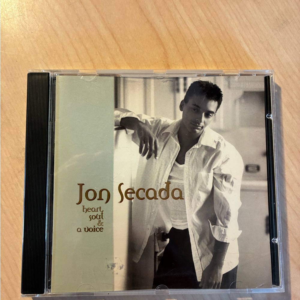 Jon Secada CD Album heart soul and a voice